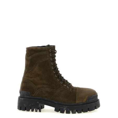 'Combat Strike' ankle boots