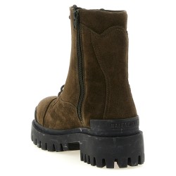 'Combat Strike' ankle boots