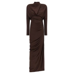Draped jersery dress