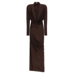 Draped jersery dress