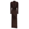 Draped jersery dress