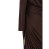 Draped jersery dress