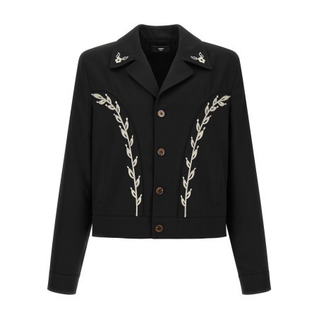 Western jacket with embroideries
