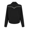Western jacket with embroideries
