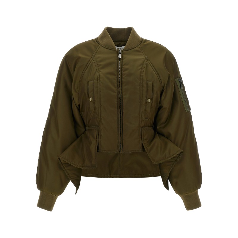 Iconica nylon bomber jacket