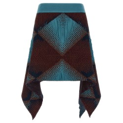 'Ikat Argyle' skirt