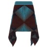 'Ikat Argyle' skirt