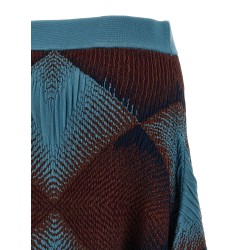 'Ikat Argyle' skirt
