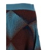 'Ikat Argyle' skirt