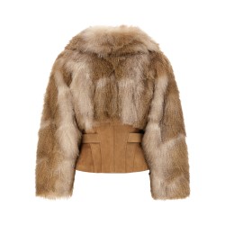 Bustier and belted jacket