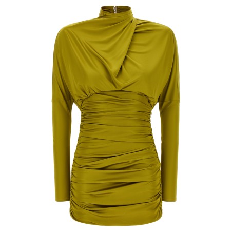Draped mini dress