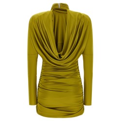 Draped mini dress