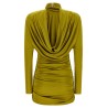 Draped mini dress