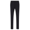 Formal pants with front fold