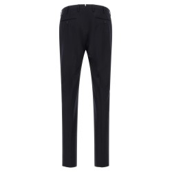 Formal pants with front fold
