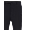 Formal pants with front fold