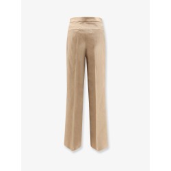 Jacopone linen and viscose trousers