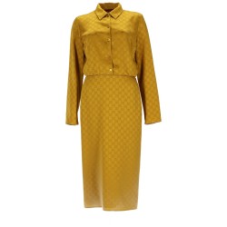 MIDI DRESS WITH SHIRT