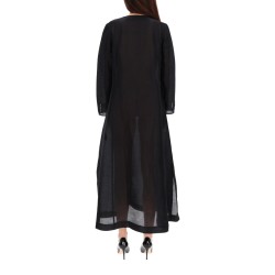 LONG LINEN CAFTAN