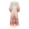 V-NECK LONG DRESS