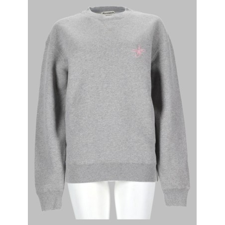 felpa con logo ricamato "anchor"