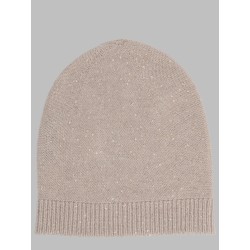 berretto in lana, seta e cashmere