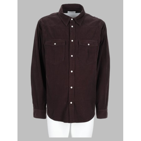camicia "vasco" in cotone