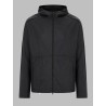 giacca "running" con cappuccio e zip
