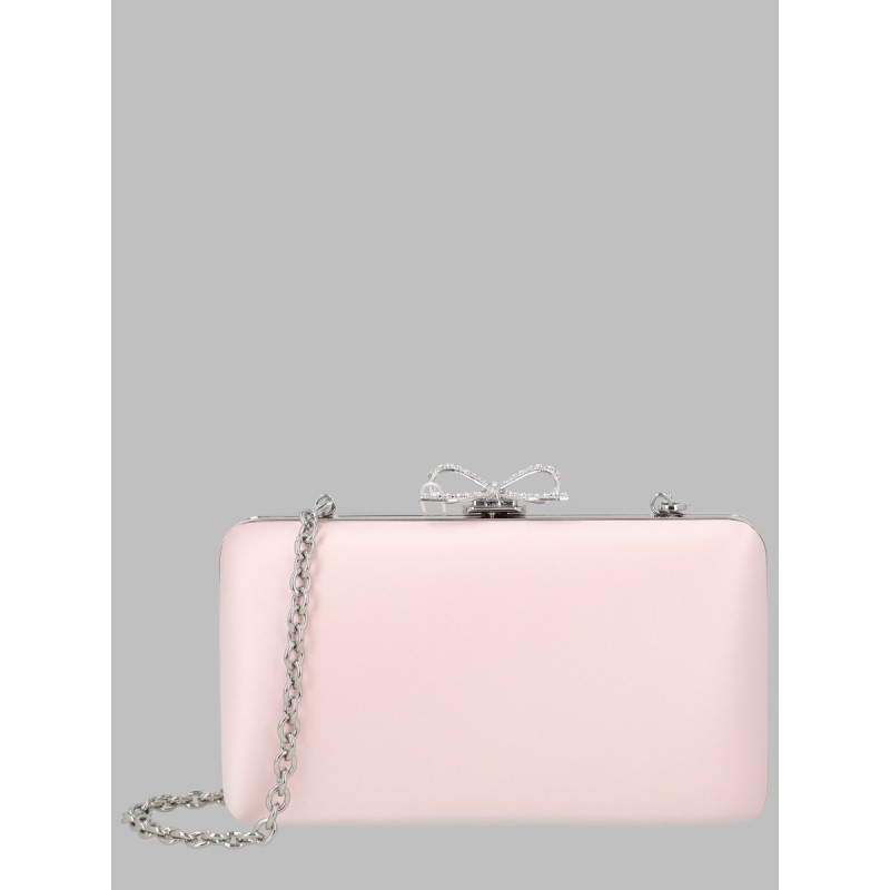 Clutch Rosa In Raso