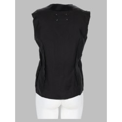 Top In Seta Con Scollo A V