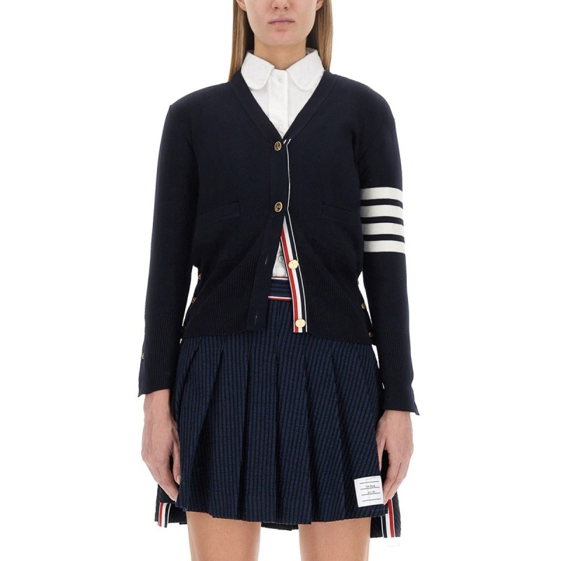 CARDIGAN CON SCOLLO A V