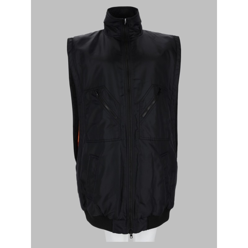 gilet con zip