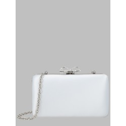 Clutch Blu In Raso