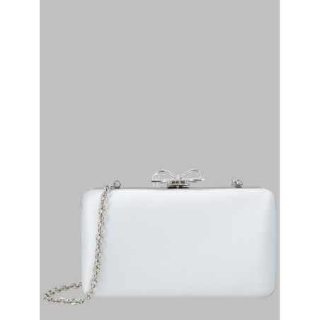 Clutch Blu In Raso