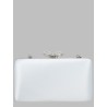 Clutch Blu In Raso