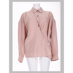 camicia "twisted" in seta