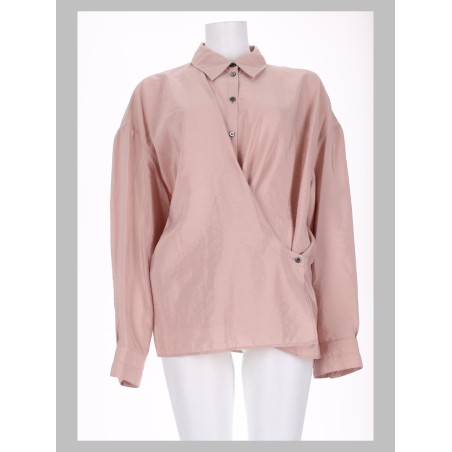 camicia "twisted" in seta