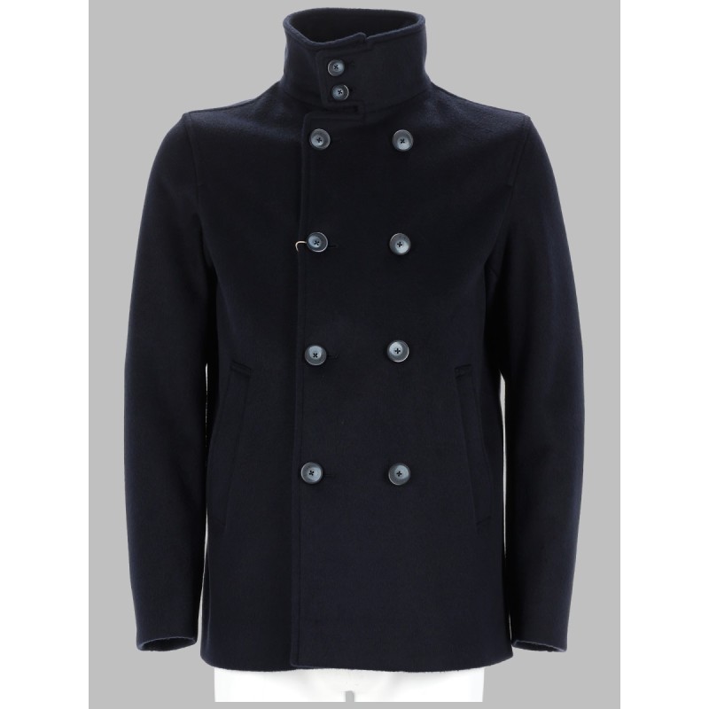 CAPPOTTO DOPPIOPETTO CON COLLO ALTO