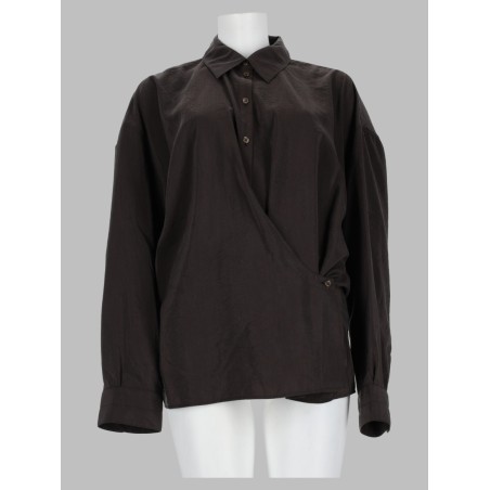 camicia "twisted" in seta
