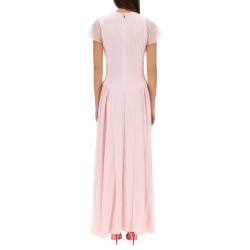 LONG DRESS WITH DRAPE