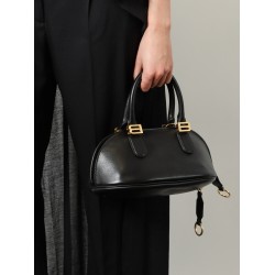 Bowling Bolero leather handbag