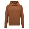 Wool hooded sweater