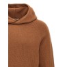 Wool hooded sweater