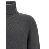 High neck sweater