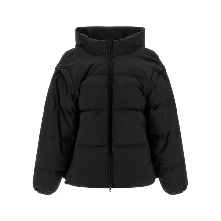 'Numeric signature MM6' embroidery down jacket