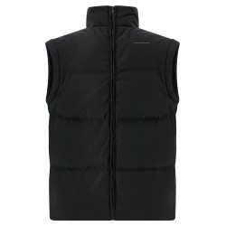 'Numeric signature MM6' embroidery down jacket