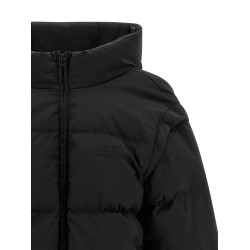 'Numeric signature MM6' embroidery down jacket