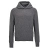 Wool hooded sweater