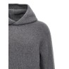 Wool hooded sweater