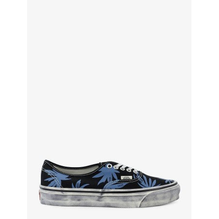Lx authentic 44 canvas sneakers with contrasting print